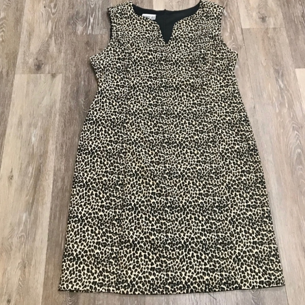 Leopard print dress